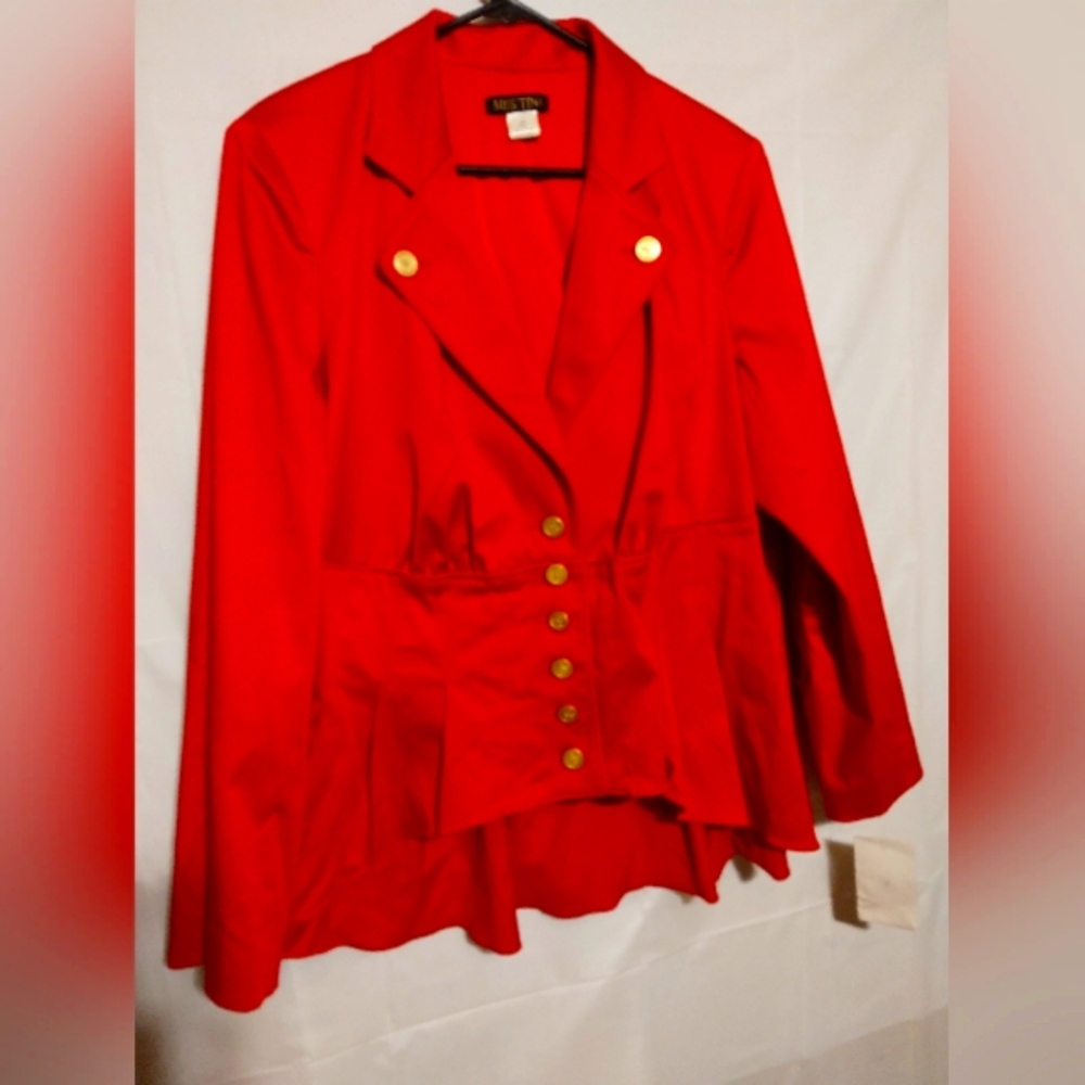 Miss Tina button up jacket